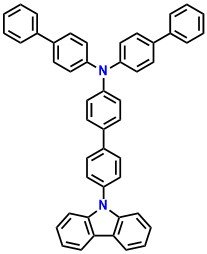 [1,1'-Biphenyl]-4-amine, N,N-bis([1,1'-biphenyl]-4-yl)-4'-(9H-carbazol-9-yl)-
