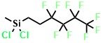 (1H,1H,2H,2H-PERFLUORO-N-HEXYL)METHYLDICHLORO-SILANE