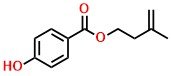 Benzoic acid, 4-hydroxy-, 3-methyl-3-buten-1-yl ester