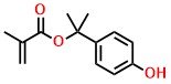 1-(4-Hydroxyphenyl)-1-methylethyl 2-methyl-2-propenoate