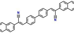 BPDBNA, 	(2Z,2'Z)-3,3'-([1,1'-Biphenyl]-4,4'-diyl)bis(2-(naphthalen-2-yl)acrylonitrile)