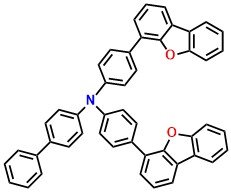 BPADBF, N,N-bis(4-(dibenzo[b,d]furan-4-yl)phenyl)-[1,1'-biphenyl]-4-amine