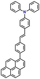 DPASP, (E)-N,N-Diphenyl-4-(4-(pyren-1-yl)styryl)aniline