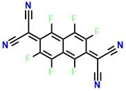 F6TCNNQ, 2,2''-(1,3,4,5,7,8-Hexafluoro-2,6-naphthalenediylidene)bis-propanedinitrile
