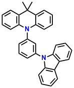 10-(3-(9H-carbazol-9-yl)phenyl)-9,9-dimethyl-9,10-dihydroacridine