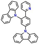 2CzPy, 9,9'-(4-(Pyridin-2-yl)-1,3-phenylene)bis(9H-carbazole)
