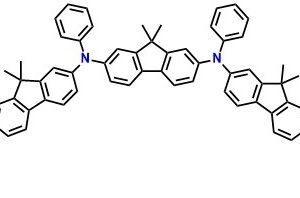 3DMFL-BPA, N2,N2'-(9,9-Dimethyl-9H-fluorene-2,7-diyl)bis(9,9-dimethyl-N2,N7,N7-triphenyl-9H-fluorene-2,7-diamine)