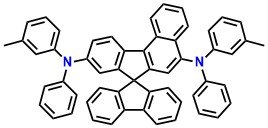 BD-6MDPA, N5,N9-Diphenyl-N5,N9-di-m-tolylspiro[benzo[c]fluorene-7,9'-fluorene]-5,9-diamine