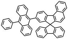 BH-9PA, 9-(10-Phenylanthracen-9-yl)spiro-[benzo[c]fluorene-7,9'-fluorene]