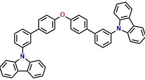 CBBPE, 9,9'-(Oxybis([1,1'-biphenyl]-4',3-diyl))bis(9H-carbazole)