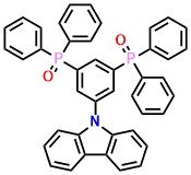 CzPO2, 9-(3,5-Bis(diphenylphosphoryl)phenyl)-9H-carbazole