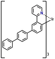 Ir(ppy)3-Bp, Tris[3-(2-pyridinyl-kN)[1,1':4',1''-terphenyl]-4-yl-kC]- iridium(III)