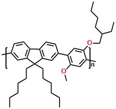 Poly[(9,9-dihexylfluorenyl-2,7-diyl)-alt-(2-methoxy-5--1,4-phenylene)]