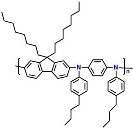 Poly[(9,9-dioctylfluorenyl-2,7-diyl)-alt-(N,N'-bis-1,1'-biphenylene-4,4'-diamine)]