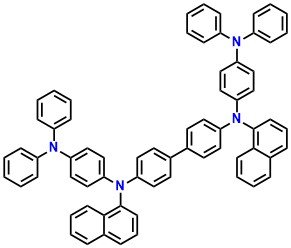 NPB-DPA, 	N,N'-Bis[4-(diphenylamino)phenyl]-N,N'-di(1-naphthyl)benzidine