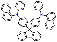 NPBAPF, 9,9-Bis[4-[N-(1-naphthyl)anilino]phenyl]fluorene