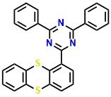 oTE-DRZ, 2,4-Diphenyl-6-(thianthren-1-yl)-1,3,5-triazine