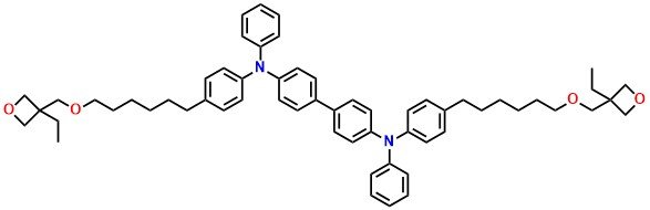 OTPD, N4,N4'-Bis(4-(6-((3-ethyloxetan-3-yl)methoxy)hexyl)phenyl)-N4,N4'-diphenylbiphenyl-4,4'-diamine