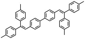 p-DMDPVBi, 1-[2,2-Bis(4-methylphenyl)ethenyl]-4-[4-[2,2-bis(4-methylphenyl)ethenyl]phenyl]benzene