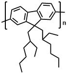 PF2EH, Poly[9,9-bis(2-ehtylhexyl)fluorenyl-2,7-diyl]