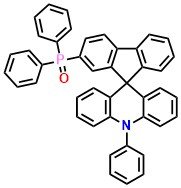 POSTF, 2'-(Diphenylphosphoryl)-10-phenyl-10H-spiro[acridine-9,9'-fluorene]