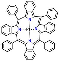 Pt(TPBP), Platium(II) 5,10,15,20-tetraphenyltetrabenzoporphyrin