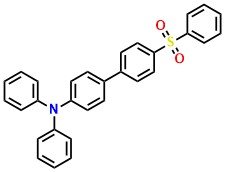 SOTPA, 4-(4-Diphenylaminophenyl)diphenylsulfone