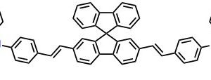Spiro-BDAVBi, 2,7-Bis[4-(diphenylamino)styryl]-9,9-spirobifluorene