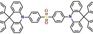 SpiroAC-DPS, "10,10’’-(Sulfonyldi-4,1- phenylene)bis[spiro [acridine-9(10H),9’-[9H] fluorene]]"