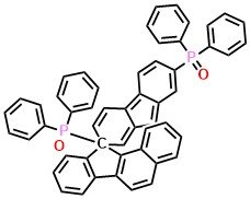 SPPO21, 2,7-Bis(diphenylphosphoryl)spiro[fluorene-7,11'-benzofluorene]