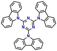 TCzT, 2,4,6-Tri-(9H-carbazol-9-yl)-1,3,5-triazine