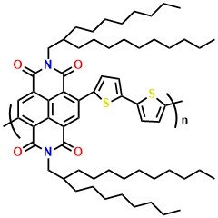 N2200, PNDI(2OD)2T, 4-methyl-9-(5'-methyl-[2,2'-bithiophen]-5-yl)-2,7-bis(2-octyldodecyl)benzo[lmn][3,8]phenanthroline-1,3,6,8(2H,7H)-tetraone